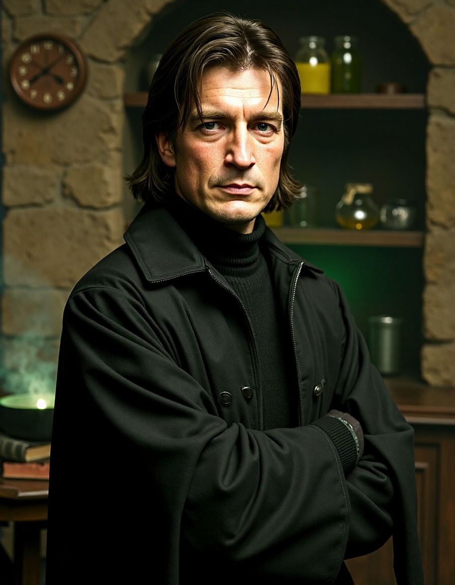 Nathan Fillion as Snape